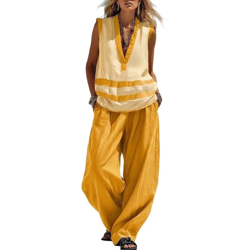 August 1987 Womens Top & Pant Set